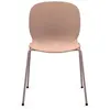 Chaise empilable coque polypropilène et pieds métal Noor 6050 PROFIM  Métal / Plastique