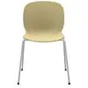 Chaise empilable coque polypropilène et pieds métal Noor 6050 PROFIM  Métal / Plastique