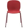 Chaise empilable coque polypropilène et pieds métal Noor 6050 PROFIM  Métal / Plastique
