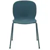 Chaise empilable coque polypropilène et pieds métal Noor 6050 PROFIM  Métal / Plastique