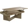 CAMIF Table basse relevable décor bois Gabriela  Bois