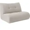 Grand chauffeuse pour canapé modulable tissu Benny  