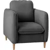 Fauteuil velours côtelé Portimo  