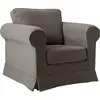 Fauteuil tissu déhoussable Naxos  