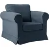 Fauteuil tissu déhoussable Naxos  