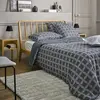 Parure de lit percale Néo rétro CAMIF 260 x 240 cm Coton