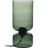 Lampe à poser en verre vert fumé Céleste  Verre