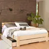 Drap housse matelas très épais percale bio Elise CAMIF 160 x 200 cm 