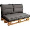 Camif Coussin matelas palette anthracite