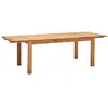 CAMIF Table de repas et lot de 2 allonges en bois massif