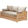 Ensemble housse et coussins pour lit gigogne recyclé Heva CAMIF 