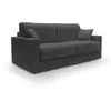 Canapé convertible tissu recyclé déhoussable Aubin 