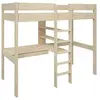 Camif Camif - Lit Mezzanine + Fauteuil Extensible Tim  - Naturel
