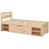 Camif Lit enfant et ses 3 tiroirs en bois naturel