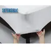 Protège matelas coton bio extensible Exina CAMIF-160 x 200 cm-