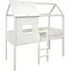 Camif Lit cabane avec rangements teddy