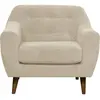 Fauteuil velours Paimpol CAMIF 