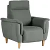 Fauteuil relax electrique tissu coton lin Bergen CAMIF 