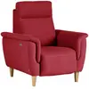 Fauteuil relax electrique tissu coton lin Bergen CAMIF 