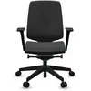 Fauteuil de bureau base noire et dossier résille Light Up 250SL PROFIM  Plastique