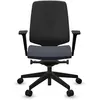 Fauteuil de bureau base noire et dossier résille Light Up 250SL PROFIM  Plastique