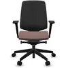 Fauteuil de bureau base noire et dossier résille Light Up 250SL PROFIM  Plastique