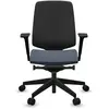 Fauteuil de bureau base noire et dossier résille Light Up 250SL PROFIM  Plastique