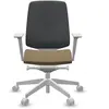 Fauteuil de bureau base grise et dossier résille Light Up 250SL PROFIM  Plastique