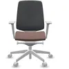 Fauteuil de bureau base grise et dossier résille Light Up 250SL PROFIM  Plastique