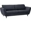 CAMIF Canapé convertible 3 places en tissu bleu marine