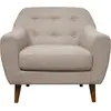 Fauteuil tissu Agathe CAMIF 