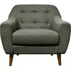 Fauteuil tissu Agathe CAMIF 