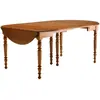 Table ronde à volets Ø 115 Léonnie, chêne  Bois