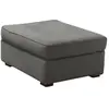 Pouf tissu coton déhoussable Marbella  