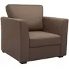 Fauteuil tissu coton déhoussable Marbella  