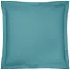 Taie d'oreiller coton bio Fil & Sens CAMIF--Bleu Lagon