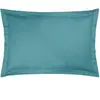 Taie d'oreiller coton bio Fil & Sens CAMIF--Bleu Lagon