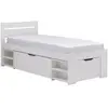 Camif Lit enfant et ses 3 tiroirs en bois blanc
