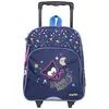 Sac à dos à roulettes - Chacha - 30 CM - Bleu Midnight - 1 Compartiment - Maternelle