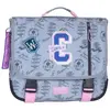 Cartable - CAMPS - Arizona - 38 CM - Gris - 2 Compartiments - Haute Qu...