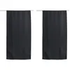 ED ENJOY HOME Petit rideau uni et occultant polyester gris foncé 60x120 cm