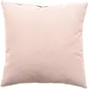 Enjoy Home Coussin déhoussable 40 x 40 cm LOLA 100% coton coloris VIEUX ROSE
