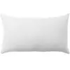 Enjoy Home Coussin 30 x 50 cm LOLA 100% coton coloris BLANC