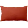 Homemaison - Coussin 30 x 50 cm lola 100% coton coloris terre cuite