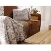 Enjoy Home - Plaid fausse fourrure doublée polaire 125x150 cm lou taupe