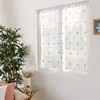 Home Maison Paire de petits voilages droits à pois colorés (60x90 cm - Gris Perle)