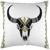 Enjoy Home Coussin 40x40, Boho Buffle, Coton certifié Oeko Tex, Imprimé, 40x40 cm