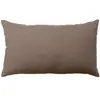 Homemaison - Coussin 30 x 50 cm lola 100% coton coloris vison