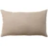 ENJOY HOME Coussin Non Déhoussable en Coton Uni - Narurel - 30 x 50 cm