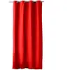 Enjoy Home Rideau à oeillets 135 x 240 cm lola 100% coton coloris rouge